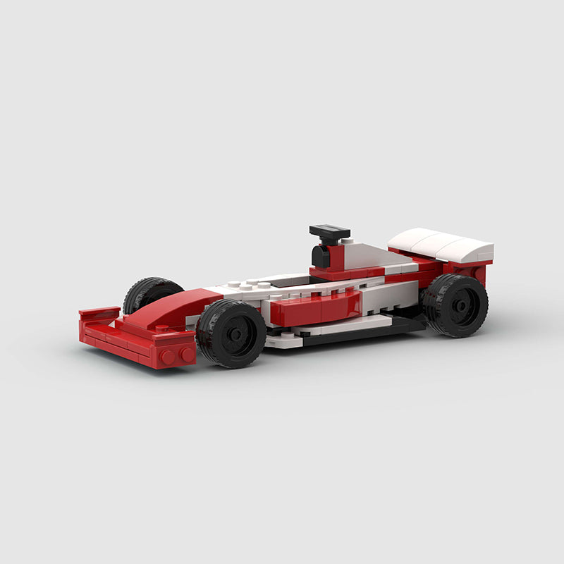 Formula One Car (Red and White) Custom Car MOC2