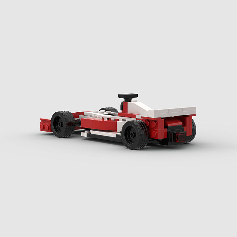 Formula One Car (Red and White) Custom Car MOC5