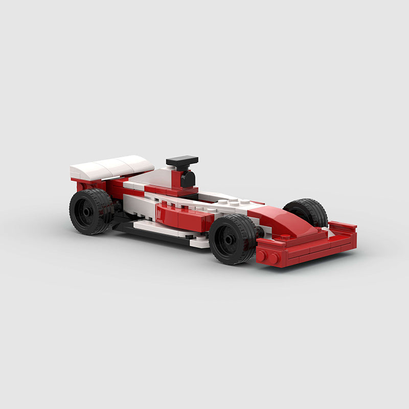 Formula One Car (Red and White) Custom Car MOC3