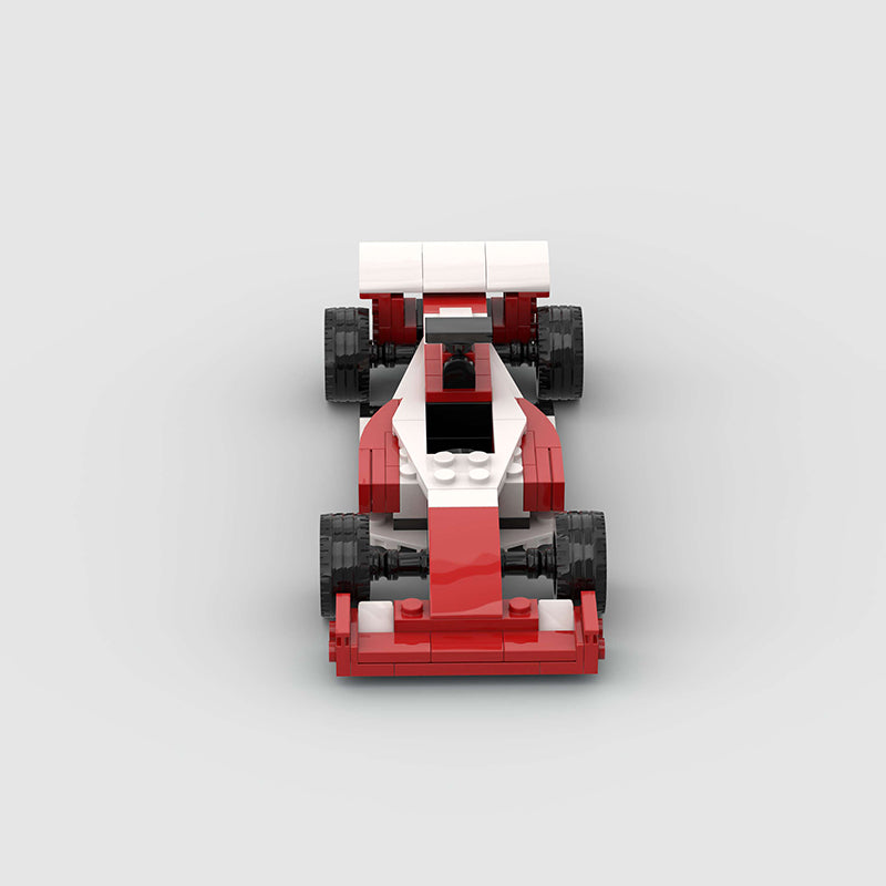Formula One Car (Red and White) Custom Car MOC7
