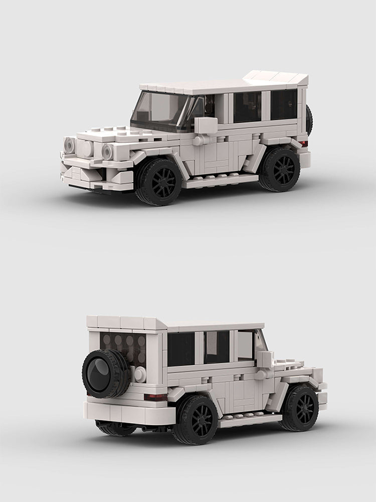 Mercedes-Benz White G Wagon Custom Car MOC6