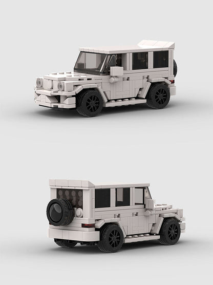Mercedes-Benz White G Wagon Custom Car MOC6