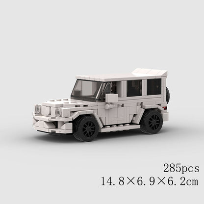 Mercedes-Benz White G Wagon Custom Car MOC10