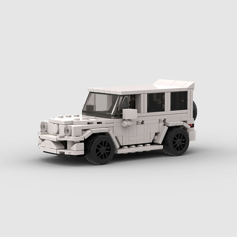 Mercedes-Benz White G Wagon Custom Car MOC1