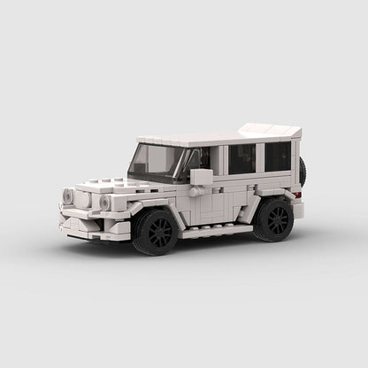 Mercedes-Benz White G Wagon Custom Car MOC1