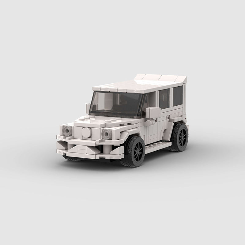 Mercedes-Benz White G Wagon Custom Car MOC2