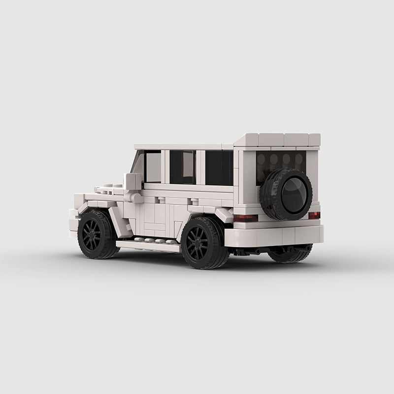 Mercedes-Benz White G Wagon Custom Car MOC5