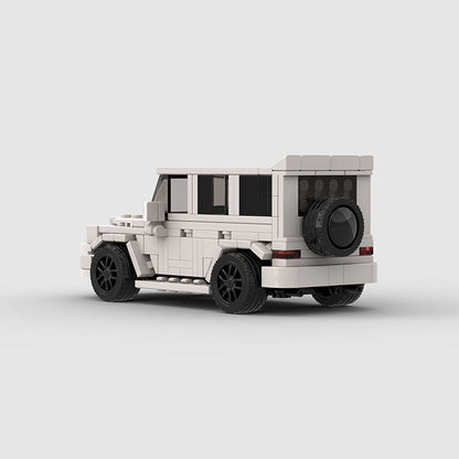 Mercedes-Benz White G Wagon Custom Car MOC5