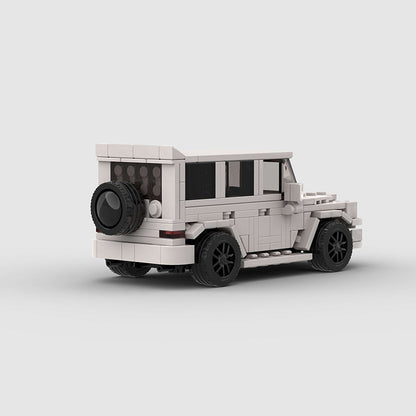 Mercedes-Benz White G Wagon Custom Car MOC8