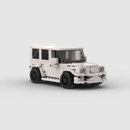Mercedes-Benz White G Wagon Custom Car MOC3