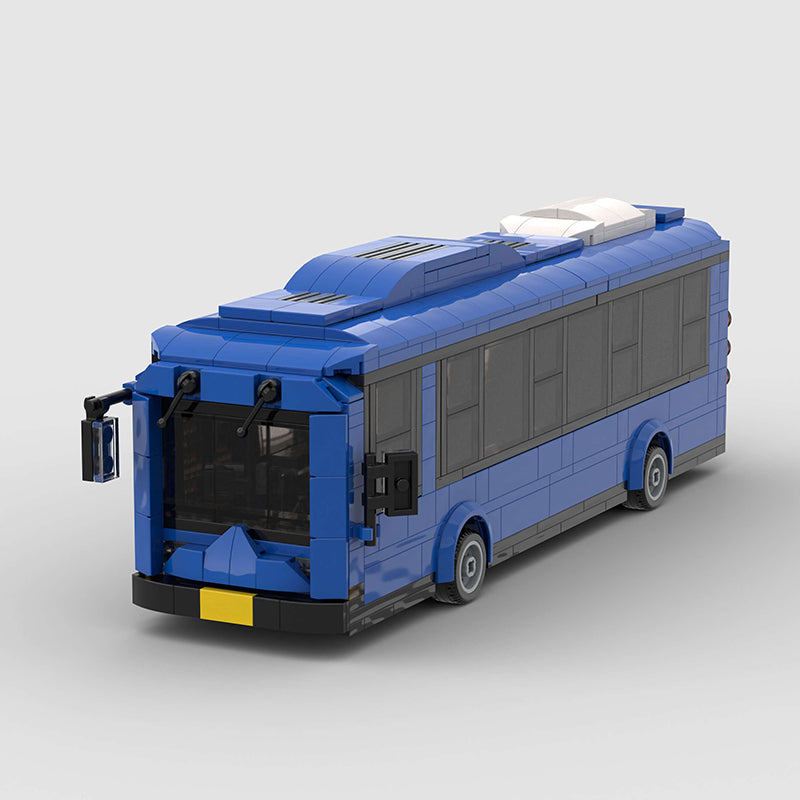City Transport Bus Custom Car MOC1