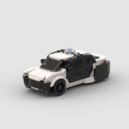 City Police Car Custom Car MOC4