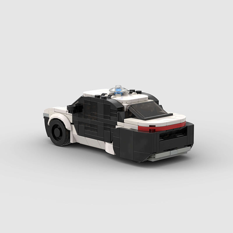 City Police Car Custom Car MOC8