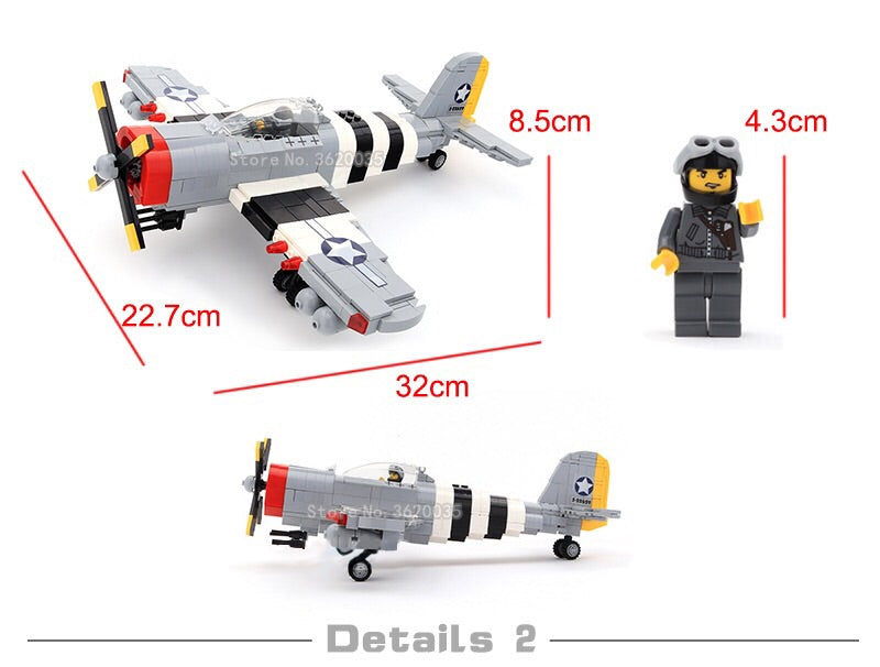 WW2 American P-47 Republic Thunderbolt6