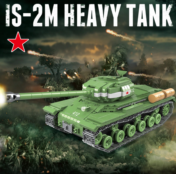 WW2 Soviet Heavy Tank IS-2M1