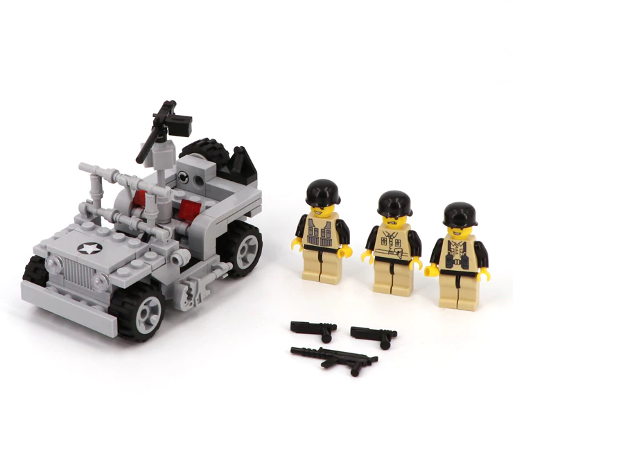 WW2 Wilys Troop Transport Jeep1