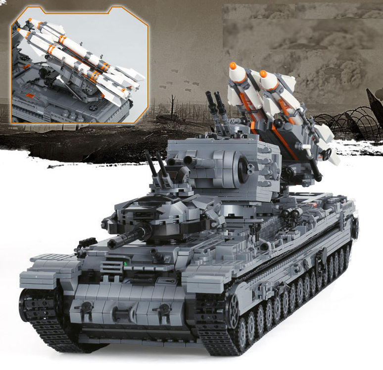 WW2 Behemoth KV-6 Soviet Tank2