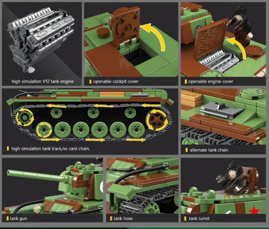 WW2 Soviet KV-1 Heavy Tank3