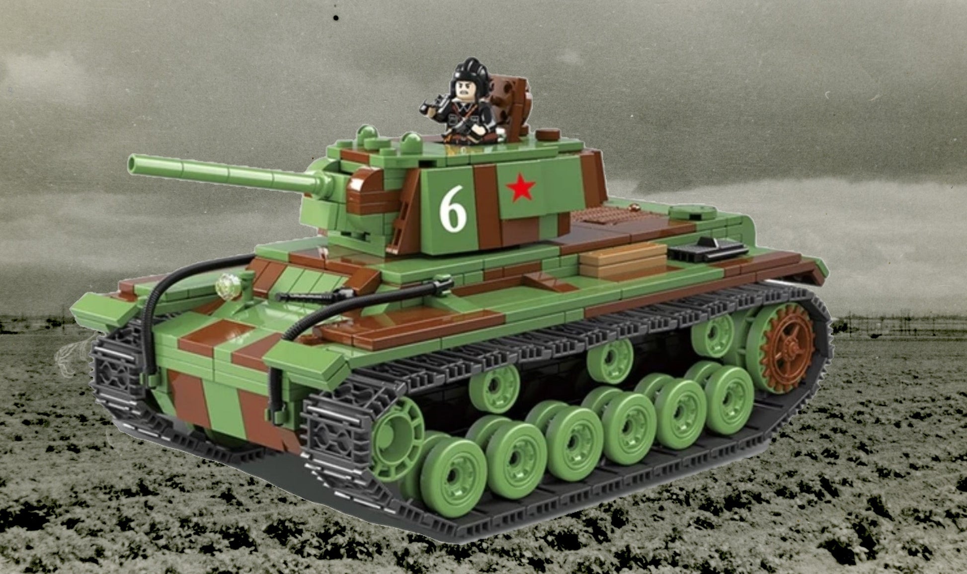 WW2 Soviet KV-1 Heavy Tank2