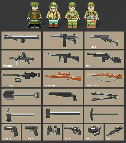 WW2 M4A1 USA Sherman Tank5