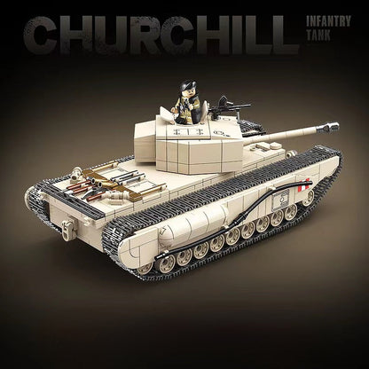 WW2 British Churchill Mk IV "Infantry Tank"3