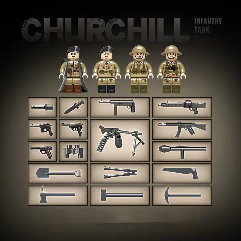 WW2 British Churchill Mk IV "Infantry Tank"5