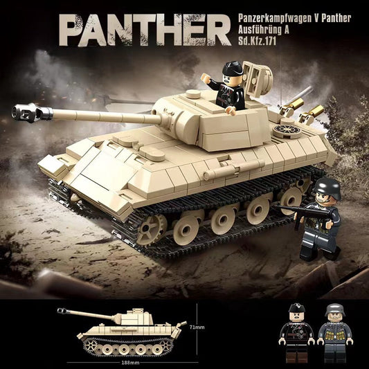 WW2 Panther Ausfuhrung A Medium Tank (Mini)1