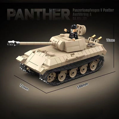 WW2 Panther Ausfuhrung A Medium Tank (Mini)2
