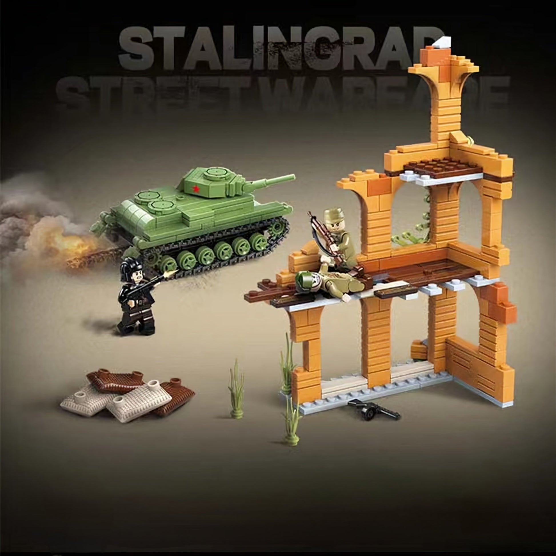 WW2 Stalingrad Urban Assault + BT-5 Cavalry Tank2