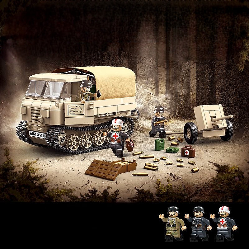 WW2 German Raupenschlepper Ost/01 RSO x PaK 35/361