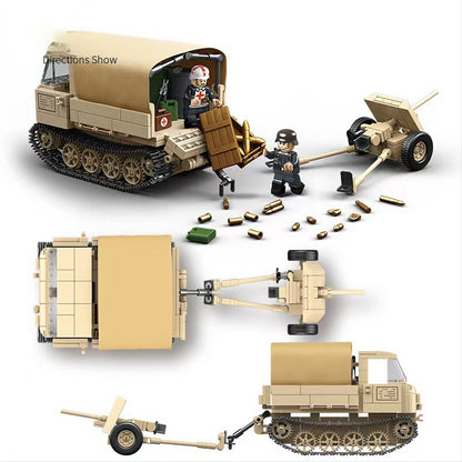 WW2 German Raupenschlepper Ost/01 RSO x PaK 35/363