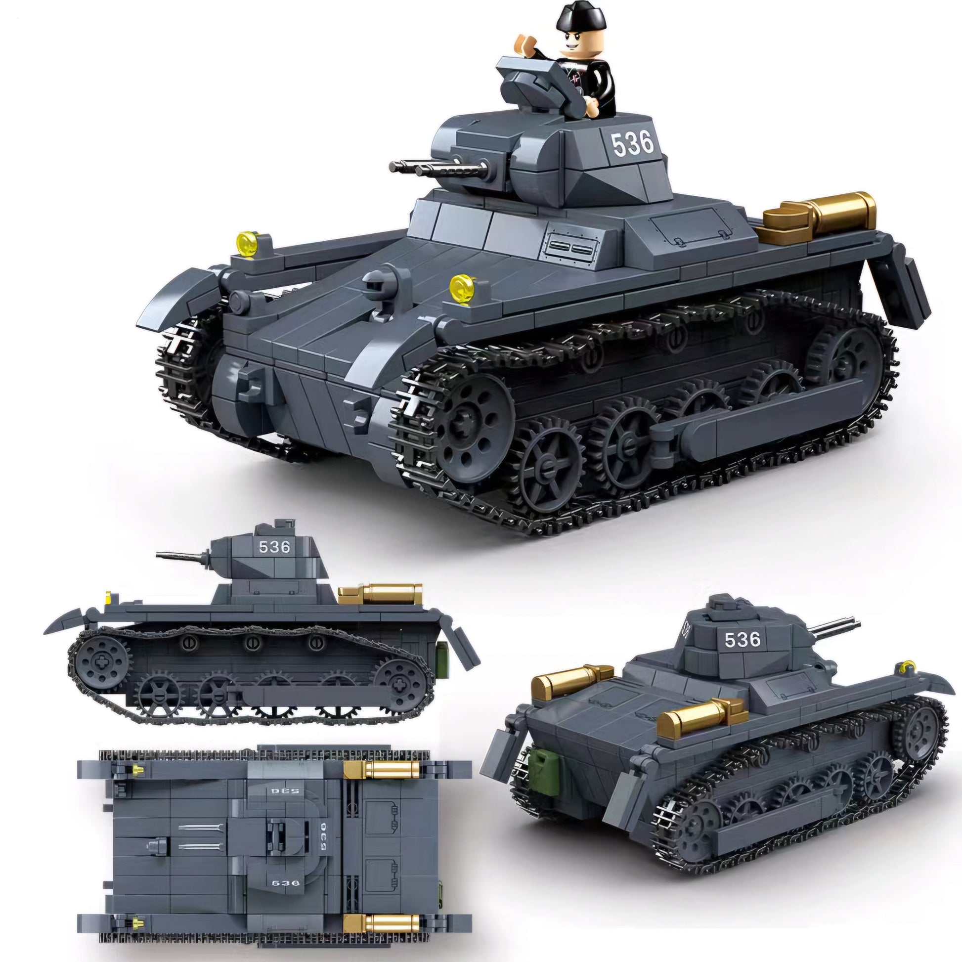 WW2 German Panzerkampfwagen I Ausf.A (Sd.Kfz.101) Tank2