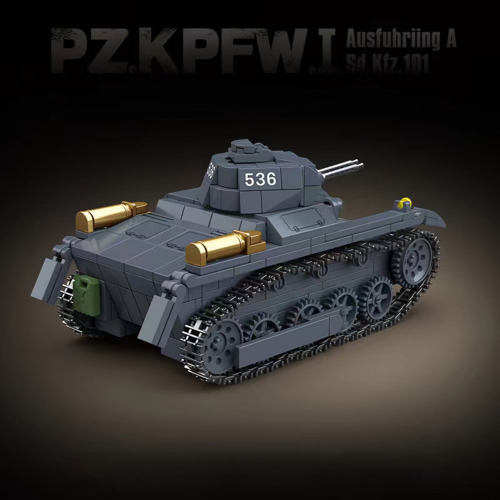 WW2 German Panzerkampfwagen I Ausf.A (Sd.Kfz.101) Tank4
