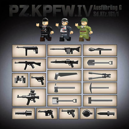 WW2 German Army Panzerkampfwagen.IV Ausf.G4