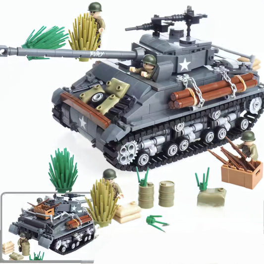 WW2 US Army M4A3E8 "Easy Eight" Tank1