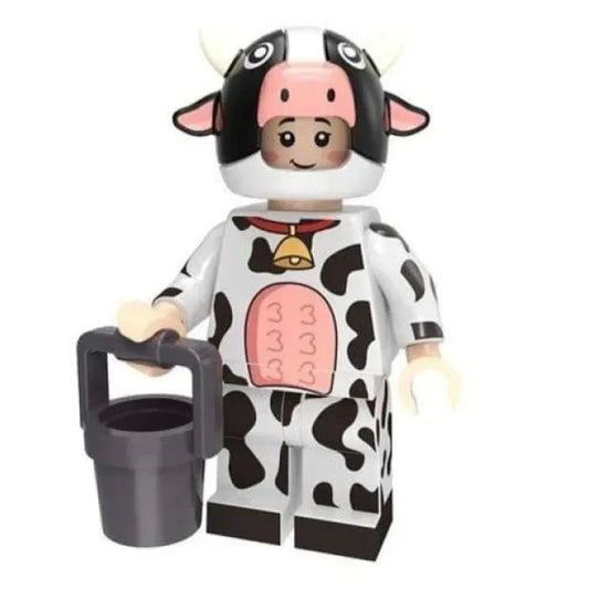 Cow Mascot Custom Collectable Series Minifigure1