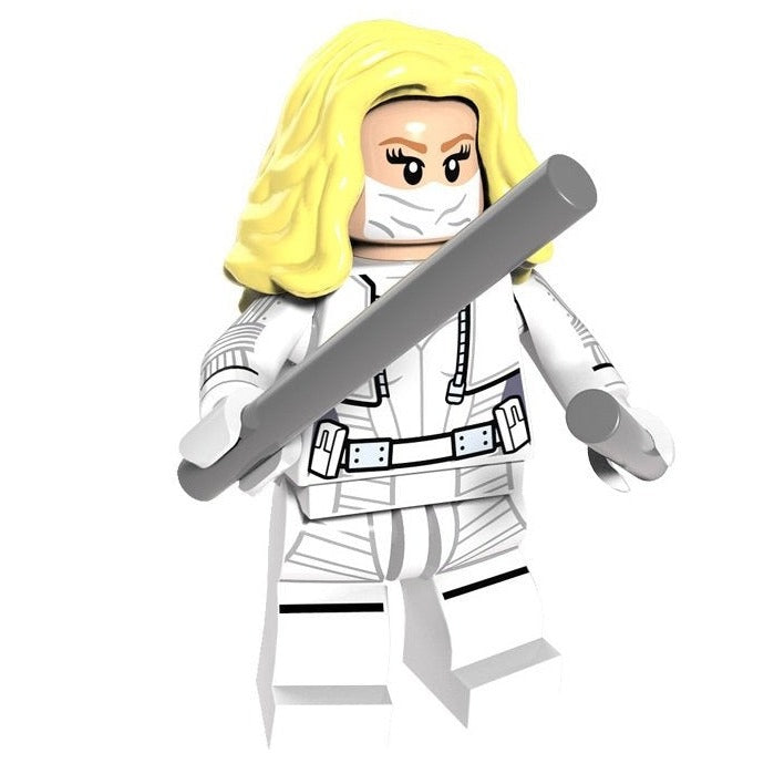 White Canary Custom DC Universe Superhero Minifigure1