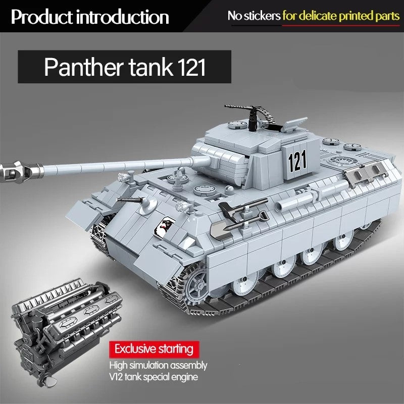 WW2 Panther AUSF.D Medium Tank4