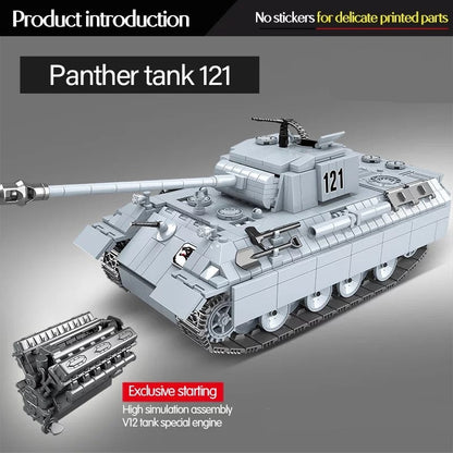 WW2 Panther AUSF.D Medium Tank4