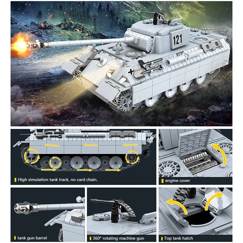WW2 Panther AUSF.D Medium Tank2
