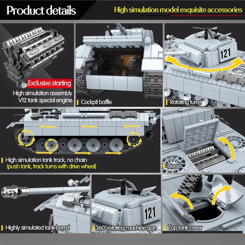 WW2 Panther AUSF.D Medium Tank3