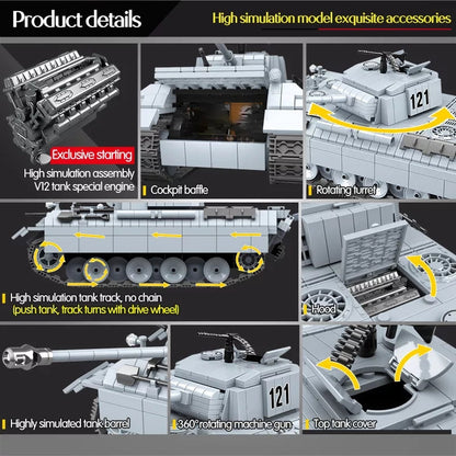 WW2 Panther AUSF.D Medium Tank3