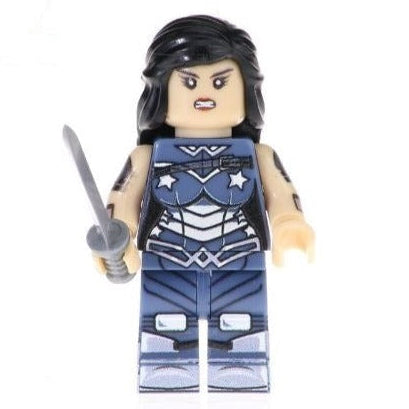 Wonder Girl (Donna Troy) Custom DC Superhero Minifigure1