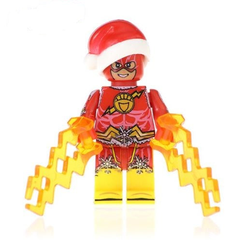 Flash Santa Christmas Special Superhero Minifigure1
