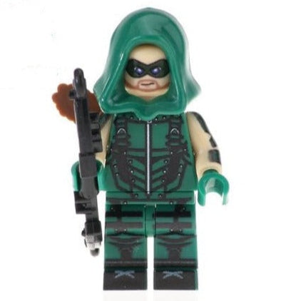 Green Arrow Custom DC Comics Superhero Minifigure1