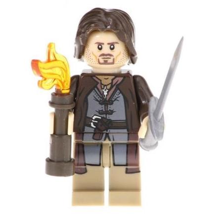 Aragorn II Elessar custom Lord of the Rings Minifigure1