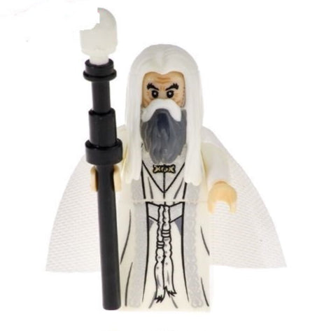 Saruman the White custom Lord of the Rings Minifigure1