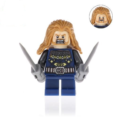 Fili the Dwarf custom The Hobbit Minifigure1