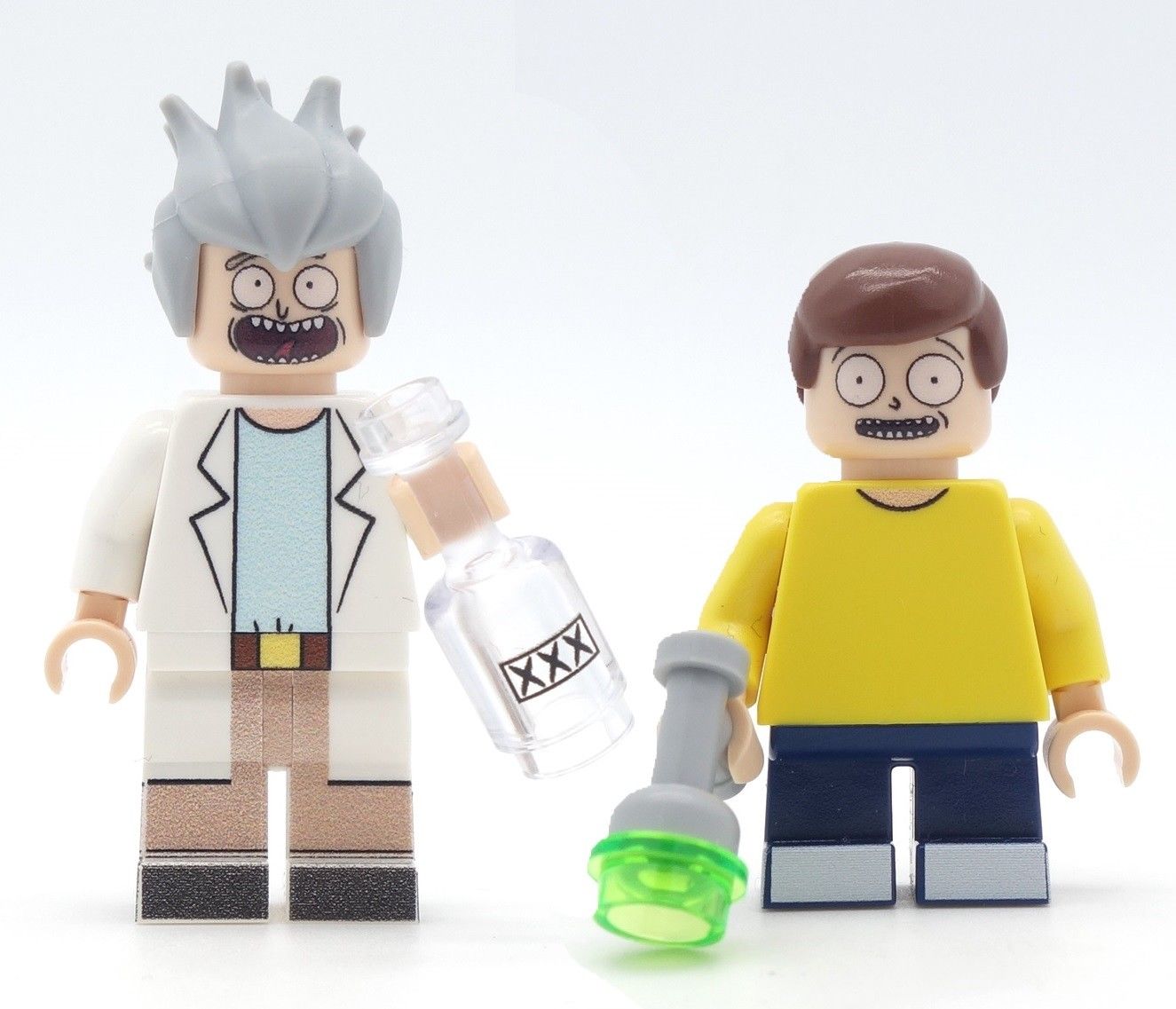 Rick and Morty custom Minifigures1