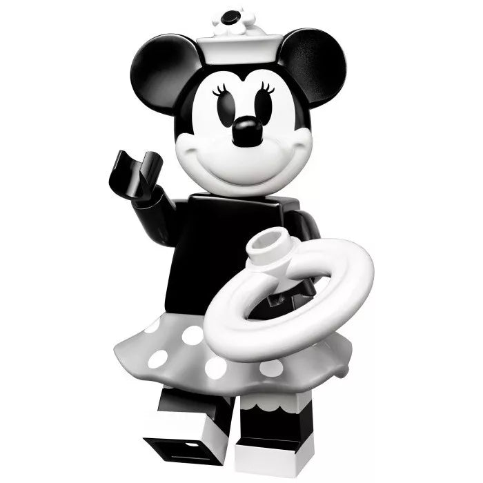 Minnie Mouse (Steamboat Willie) Custom Iconic Minifigure1